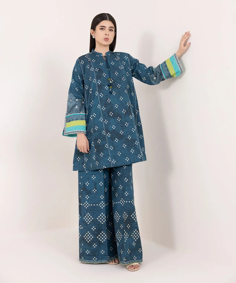 2 Piece - Printed Lawn Suit