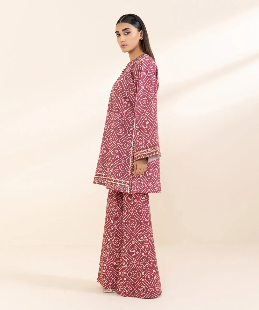 2 Piece - Printed Lawn Suit