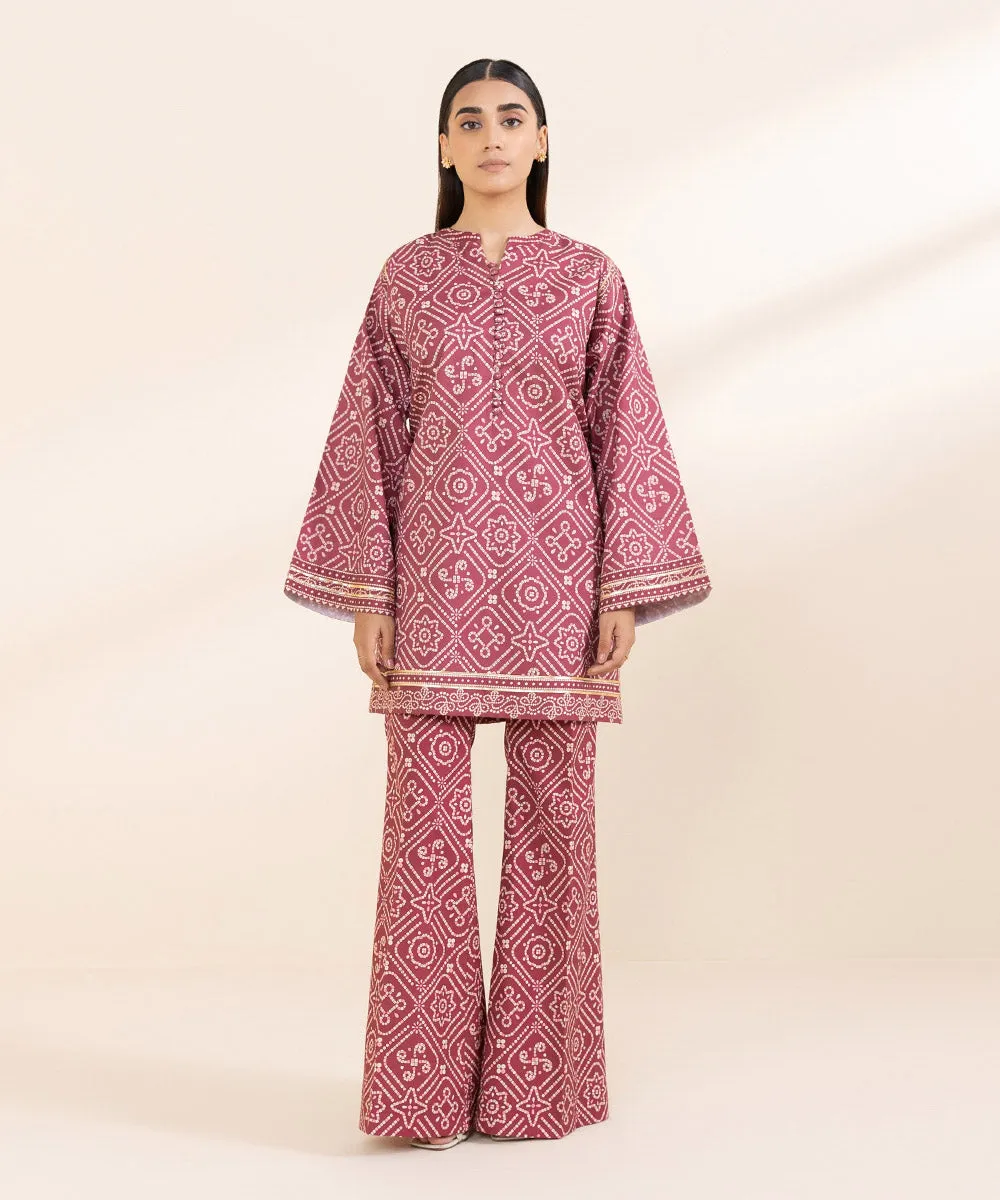 2 Piece - Printed Lawn Suit