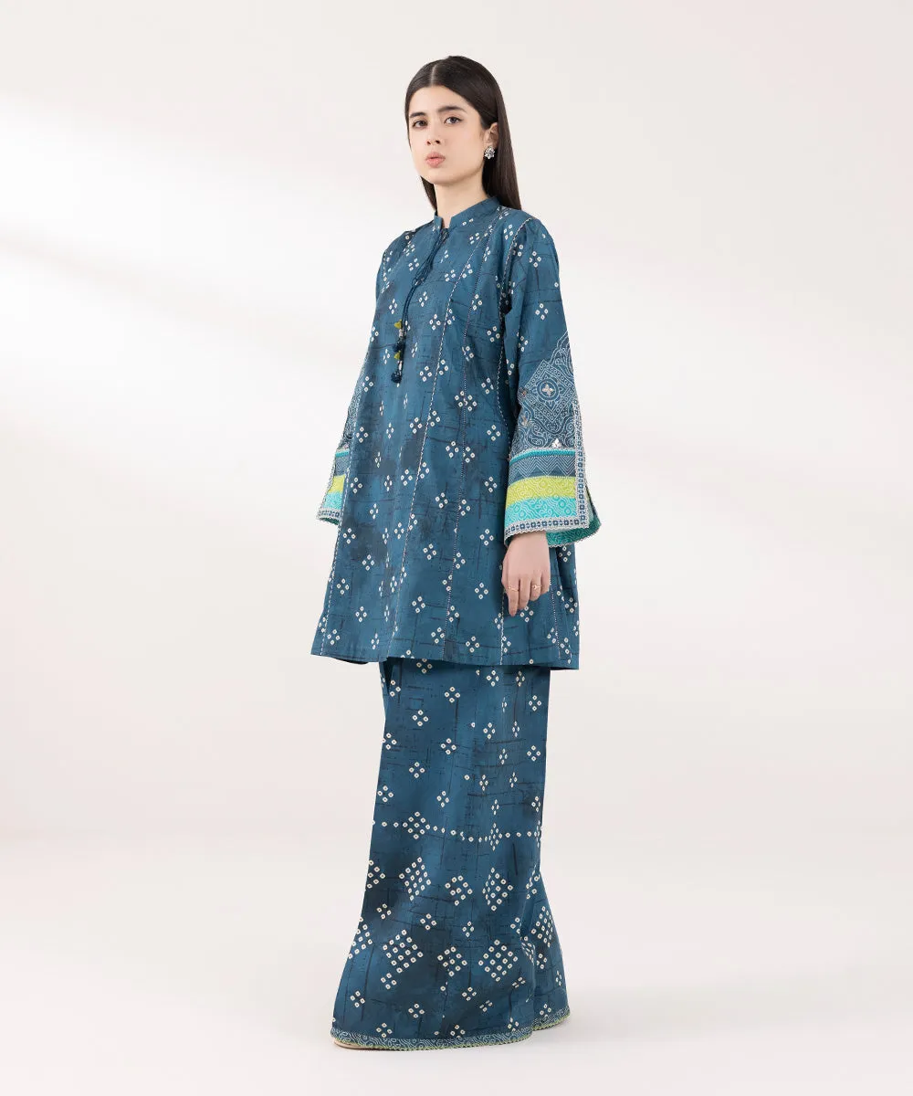 2 Piece - Printed Lawn Suit