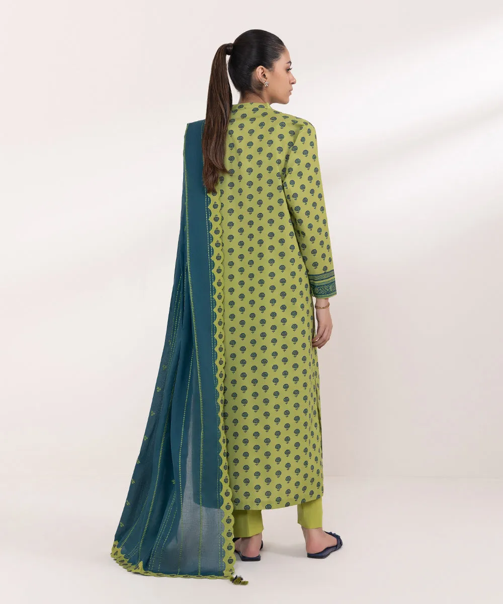 3 Piece - Embroidered Lawn Suit