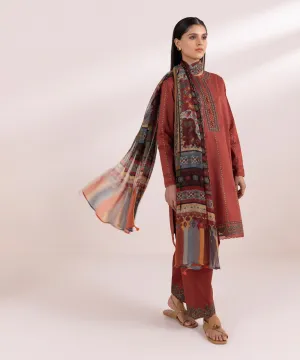 3 Piece - Embroidered Lawn Suit