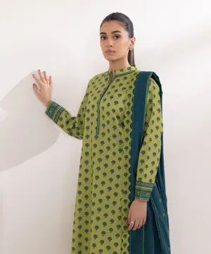 3 Piece - Embroidered Lawn Suit