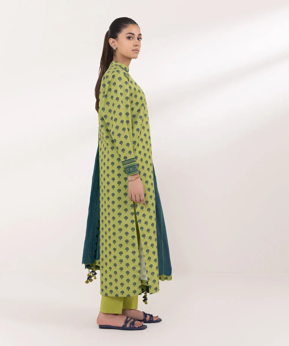 3 Piece - Embroidered Lawn Suit