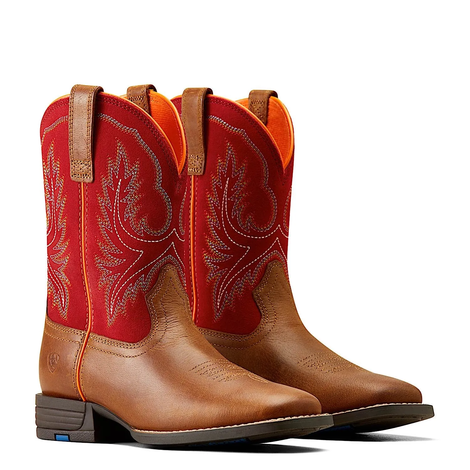 Ariat Kid's Wilder Western Boot Grand Canyon/Ruby Red