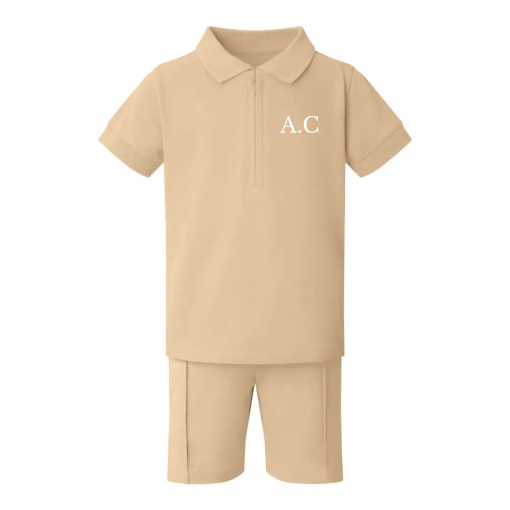 Arnold Personalised Initial Polo & Short Set