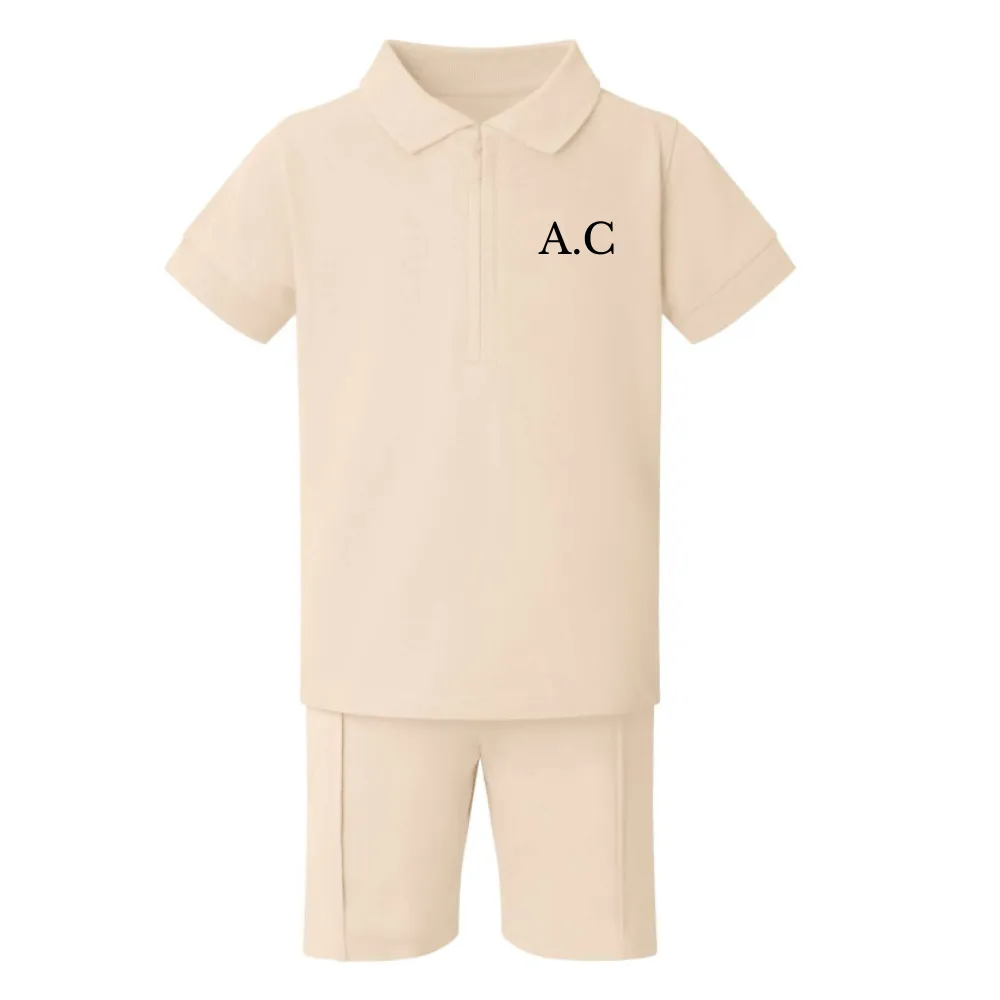 Arnold Personalised Initial Polo & Short Set