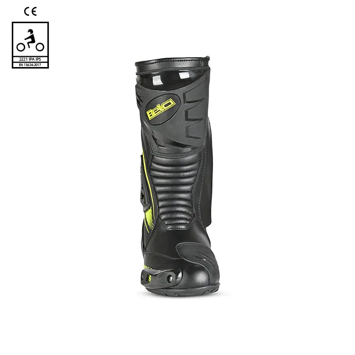 BELA Master Man - Racing Boot - Black Yellow Flouro