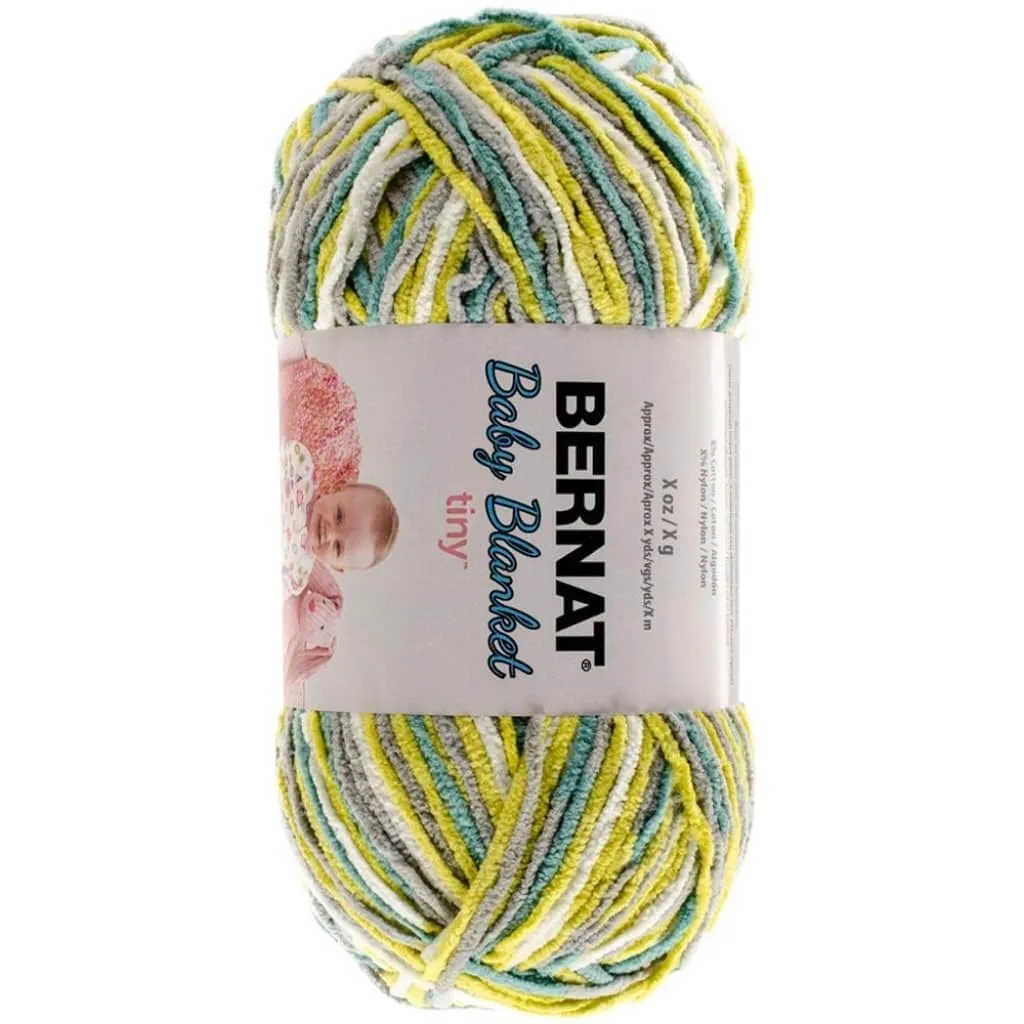 Bernat Baby Blanket Tiny Yarn Leap Frog