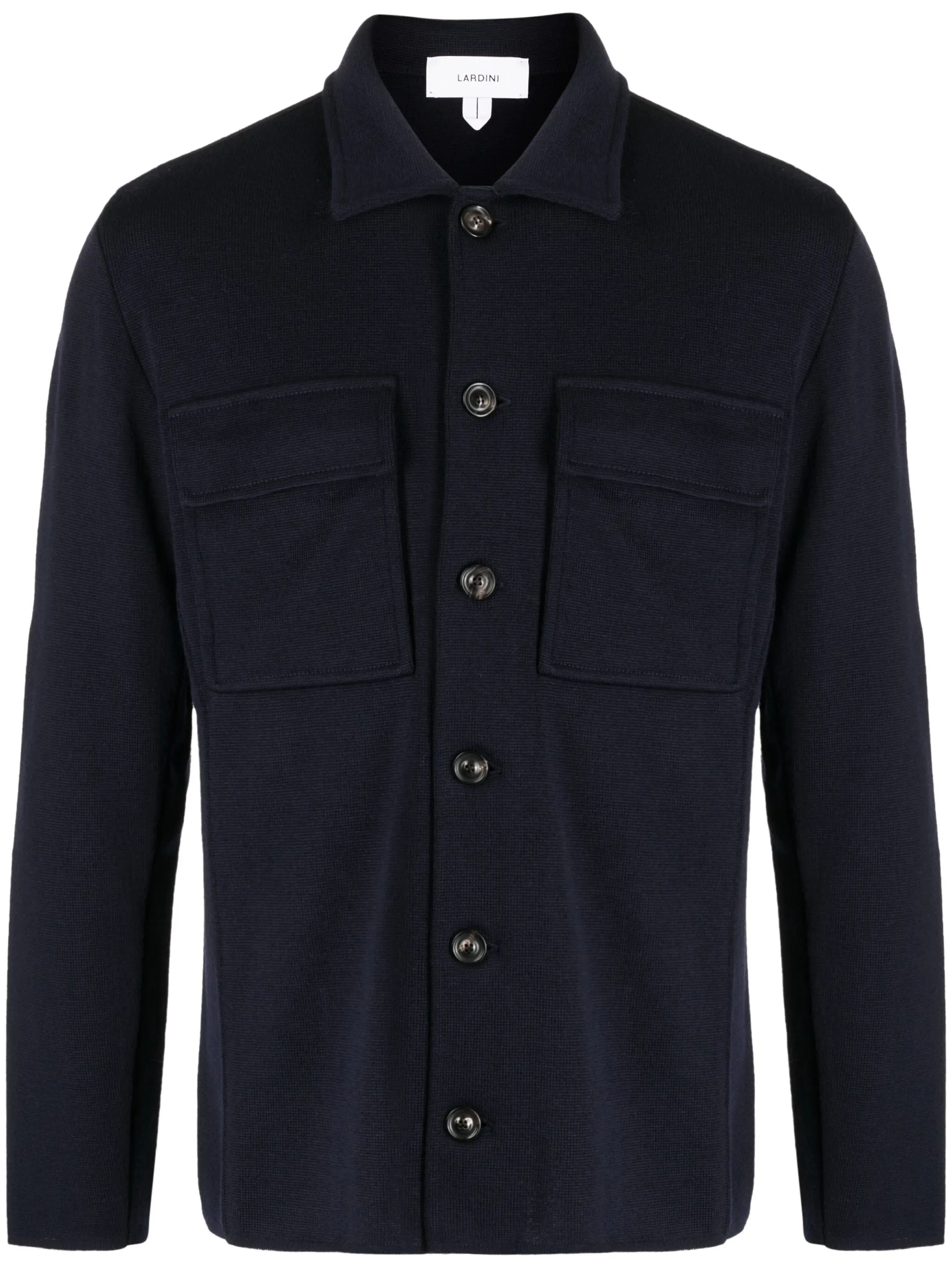 Buttonedd Wool Shirt Jacket