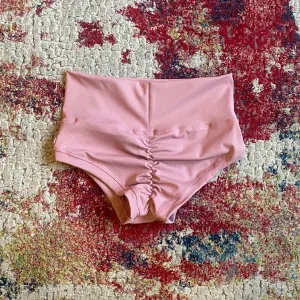 BV High Waist Cheeky Shorts - Dusty Rose