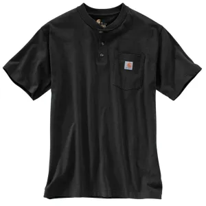 Carhartt - Men's Loose Fit Short Sleeve Henley T-Shirt