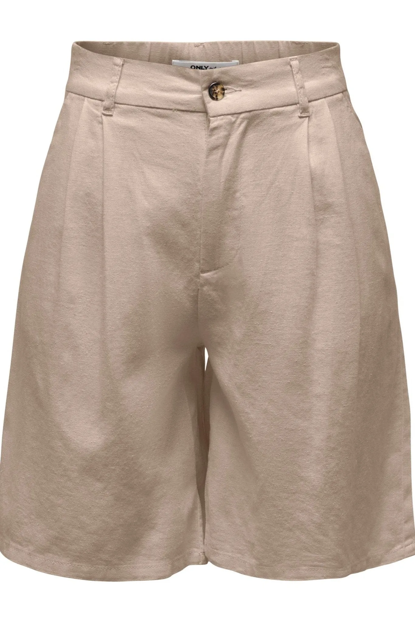 Caro High Waist Shorts - Oxford Tan