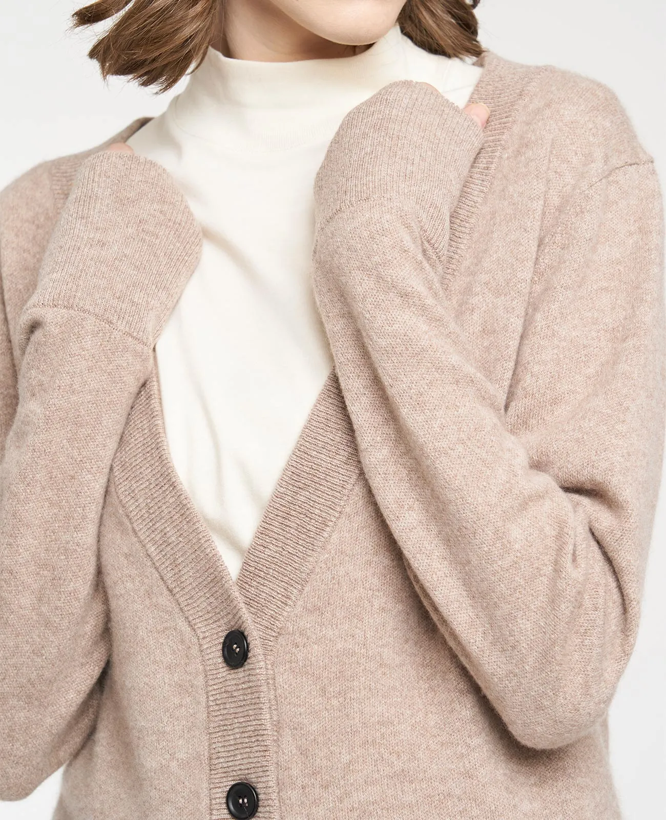 Cashmere V-Neck Cardigan