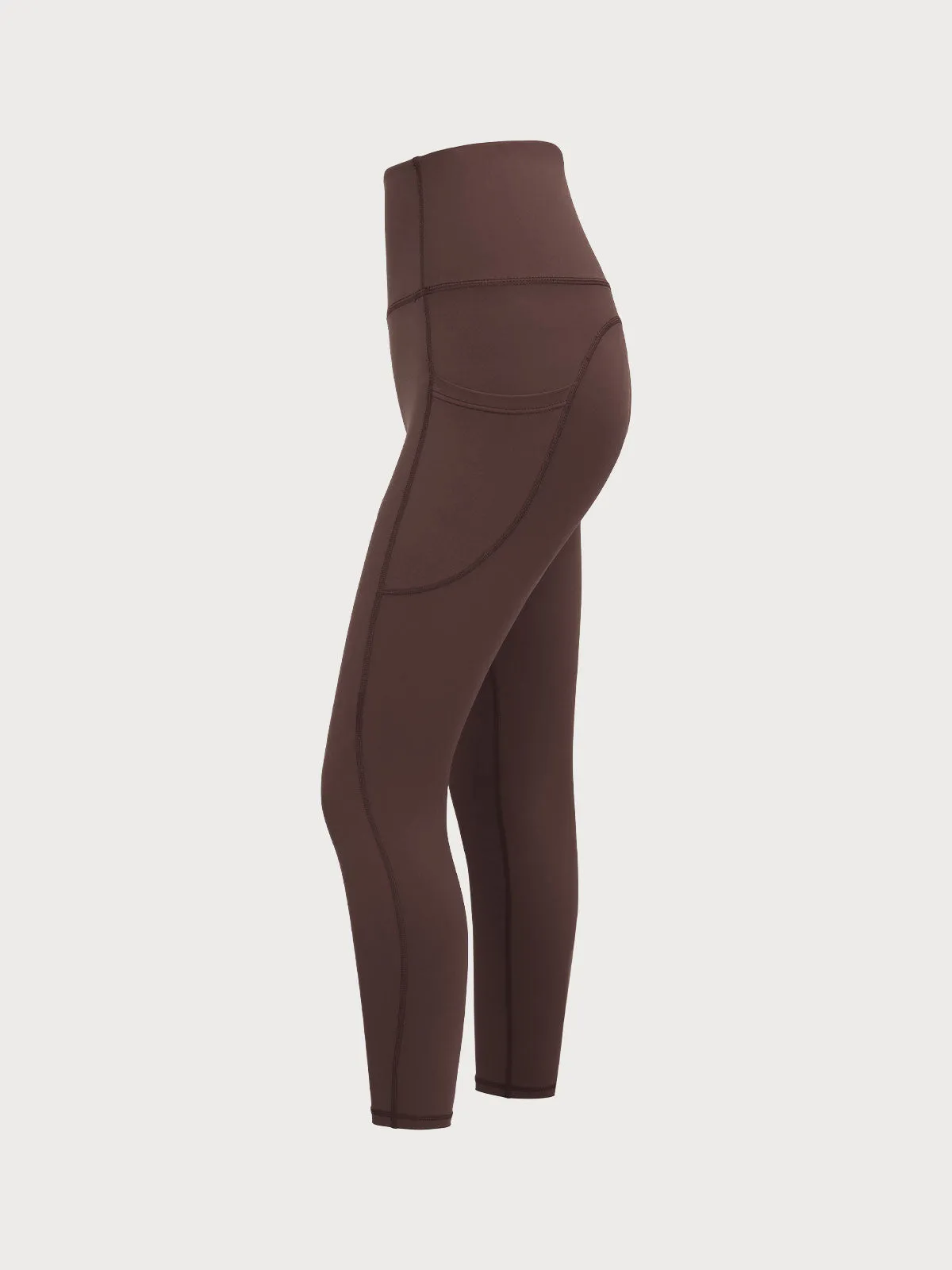 Coffee Side Pocket Leggings 24”