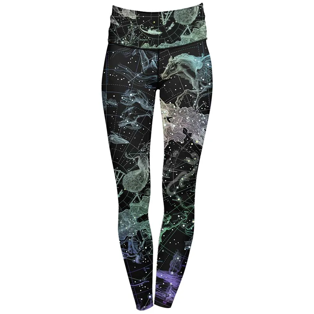 Constellations High Waisted Leggings