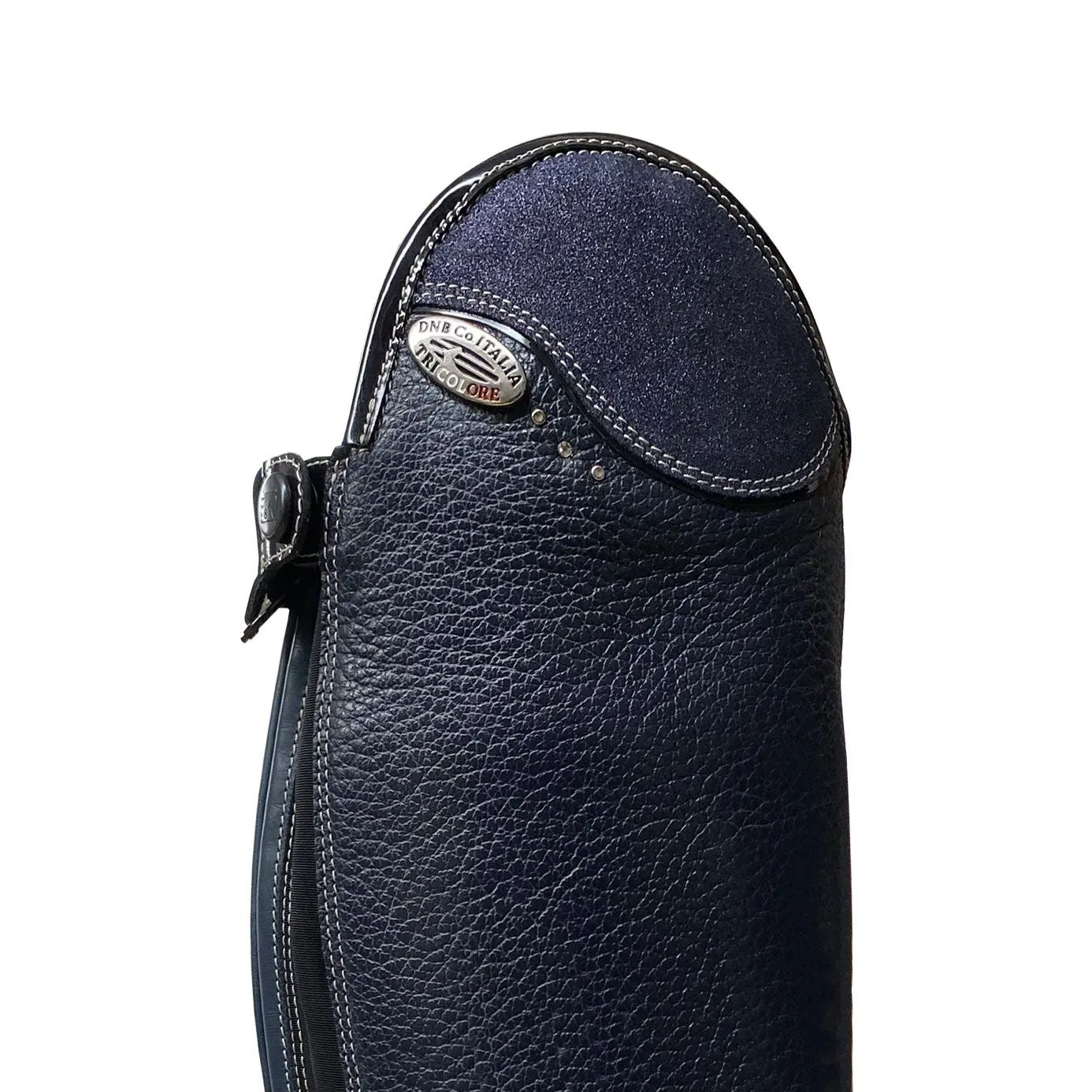 De Niro Navy Salentino Riding Boots with Navy Glitter Top