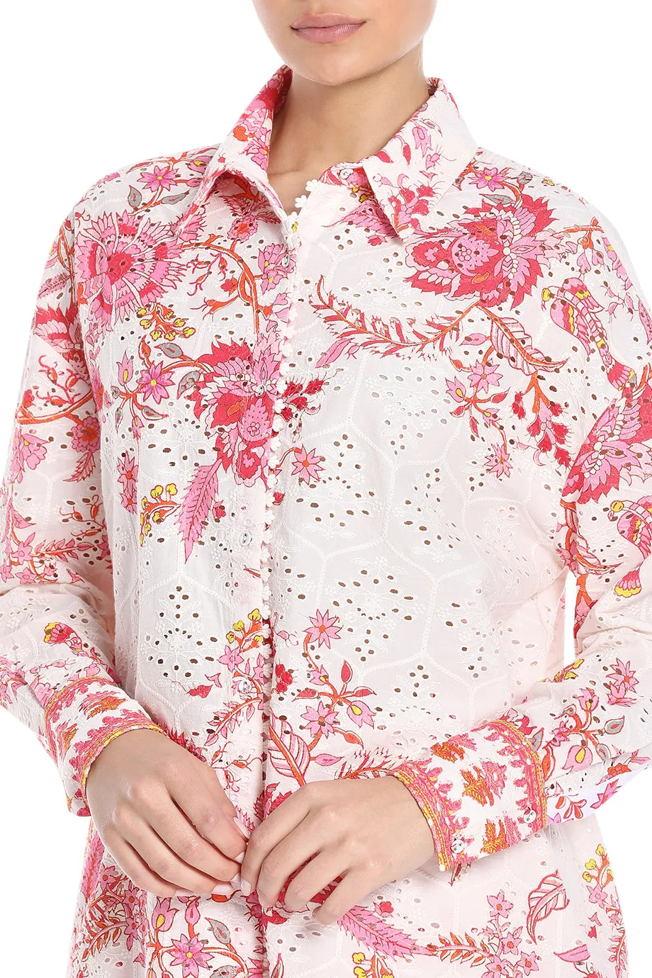 Floral Oversized Shirt