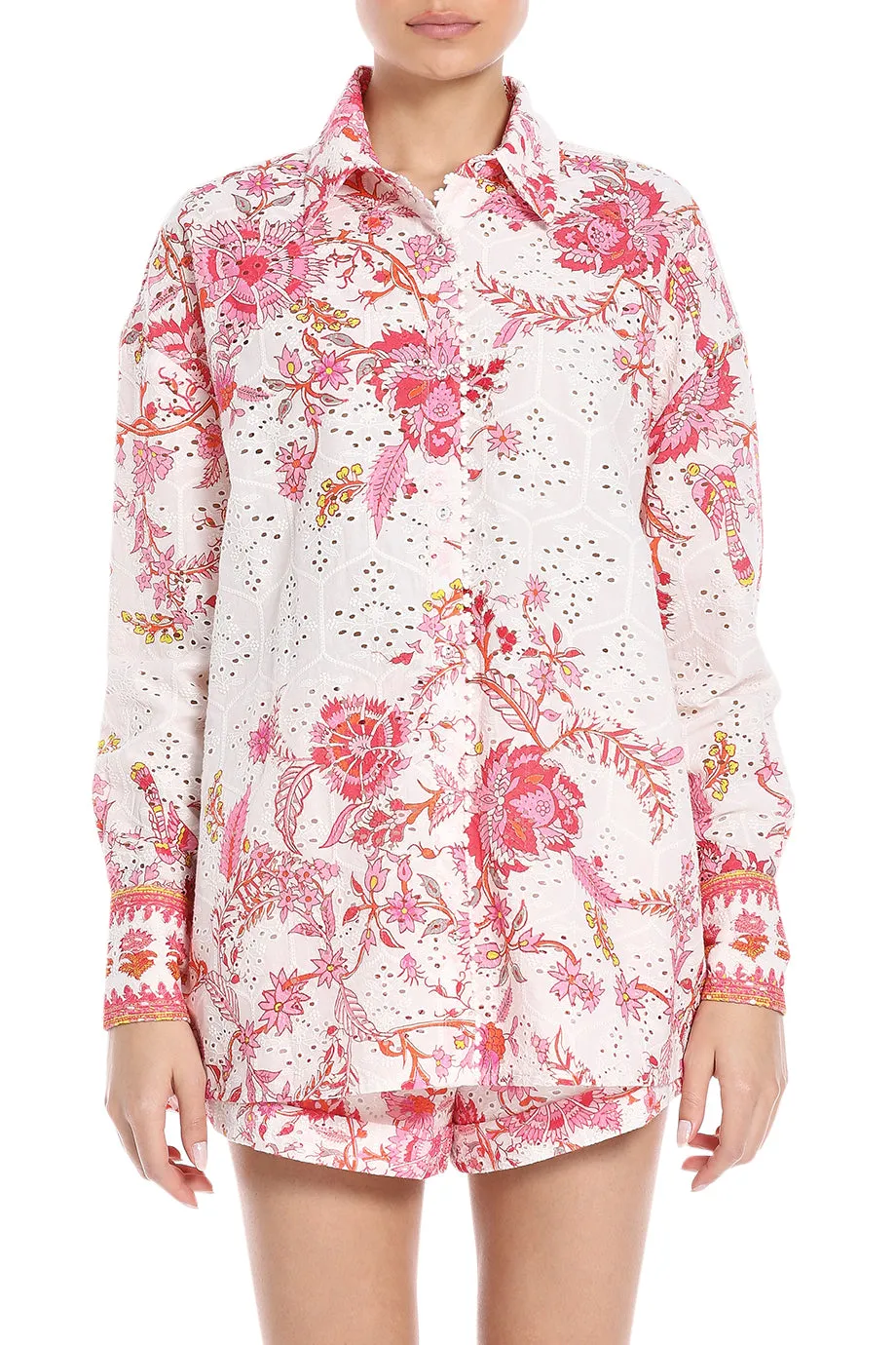 Floral Oversized Shirt