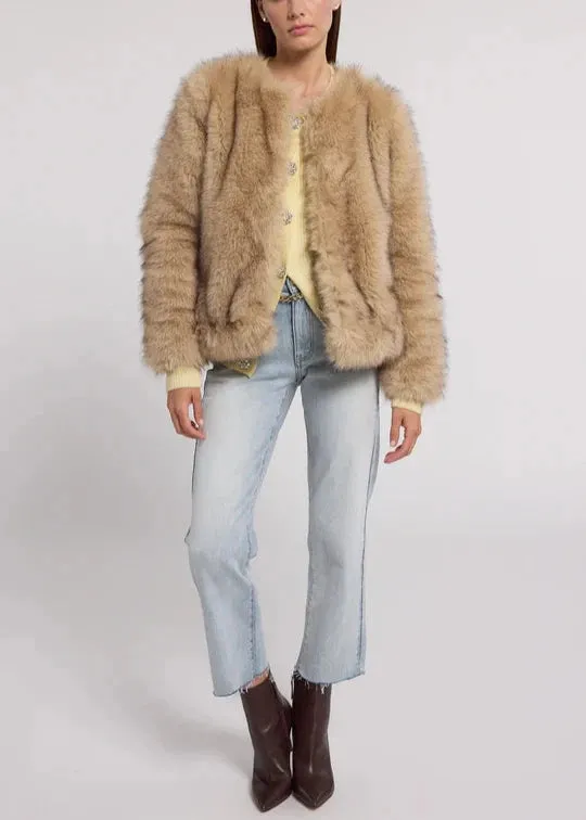 Generation Love Lucas Faux Fur Jacket