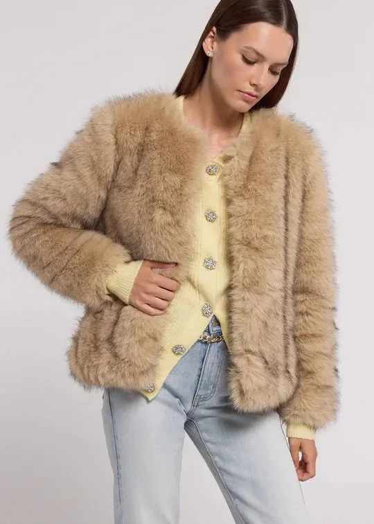 Generation Love Lucas Faux Fur Jacket