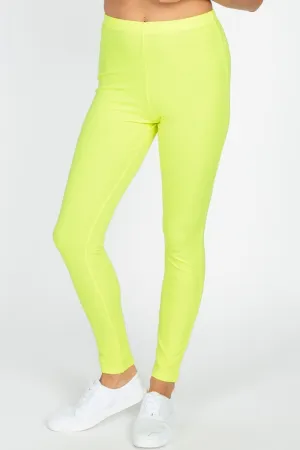 High Waist Neon Leggings