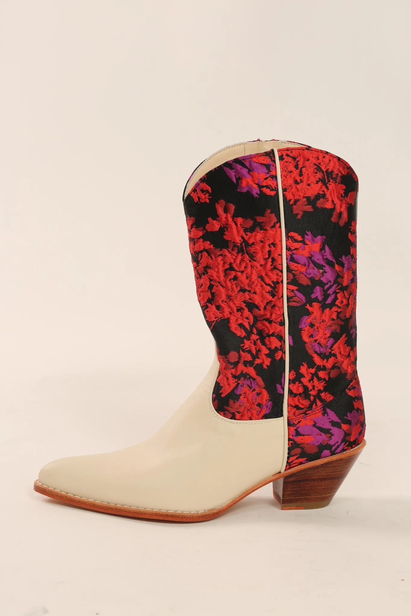 JACQUARD WESTERN BOOTS ARINA