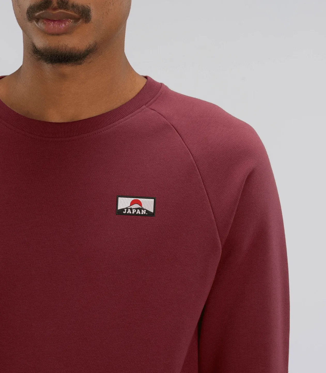 Japan Mt. Fuji Sweatshirt | Men's Regular Fit | Made From Recycled Plastic Bottles.