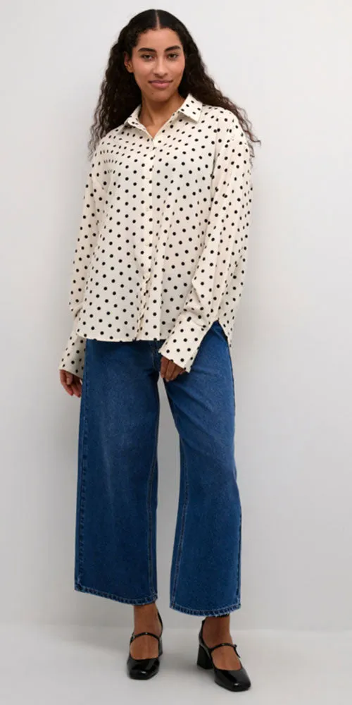 Kaffe Polka Dot Shirt