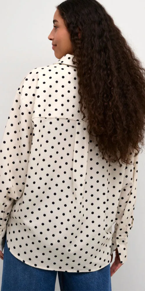 Kaffe Polka Dot Shirt