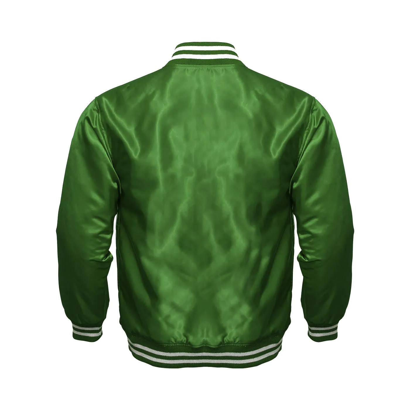 Kids Satin Jacket All Green