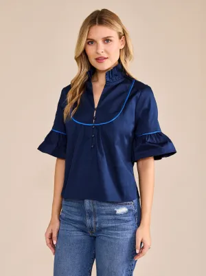 Meredith Top | Navy