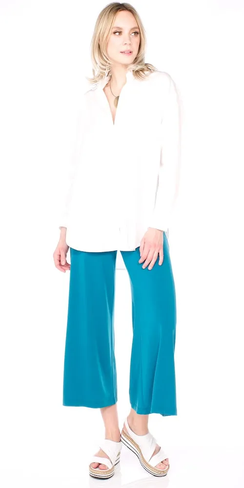 Morrison Cropped Trousers, teal