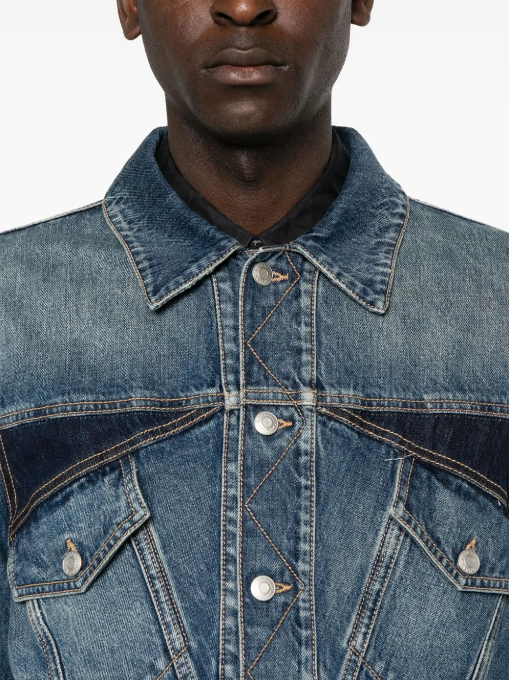 Panelled Denim Jacket