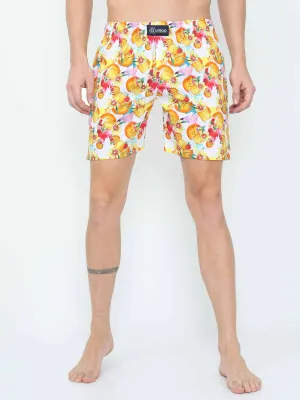 Pineapple Digital Printed Men's Boxer