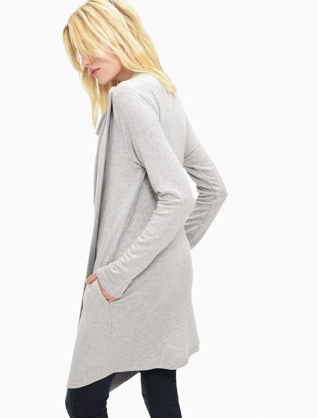 Splendid -  Super Soft Brushed French Terry Crossover Cardi