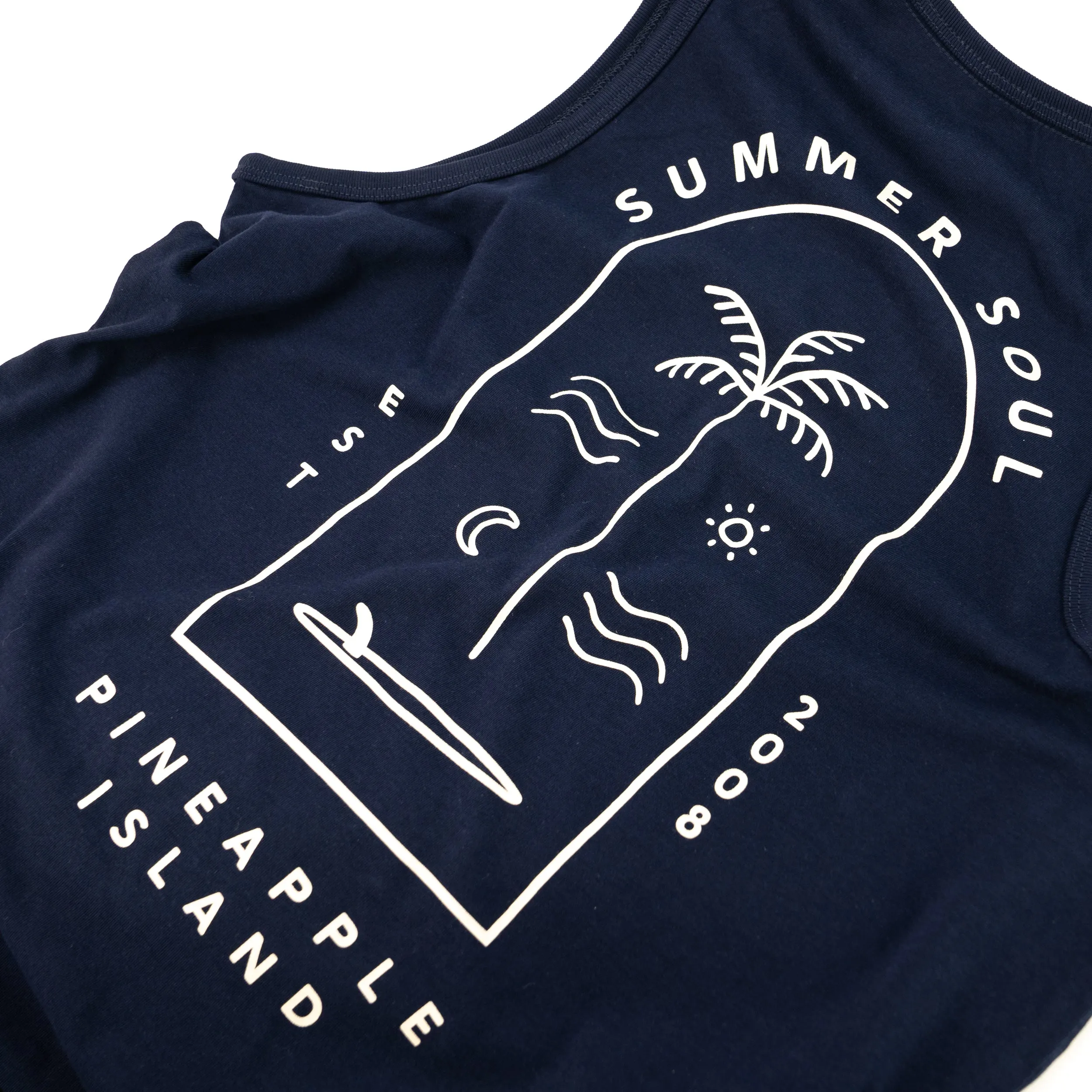 Summer Soul Tank Top - Navy