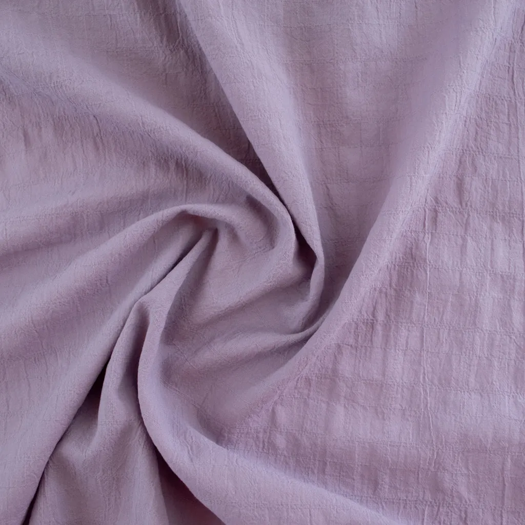 Textured Cotton - Dusty Lilac