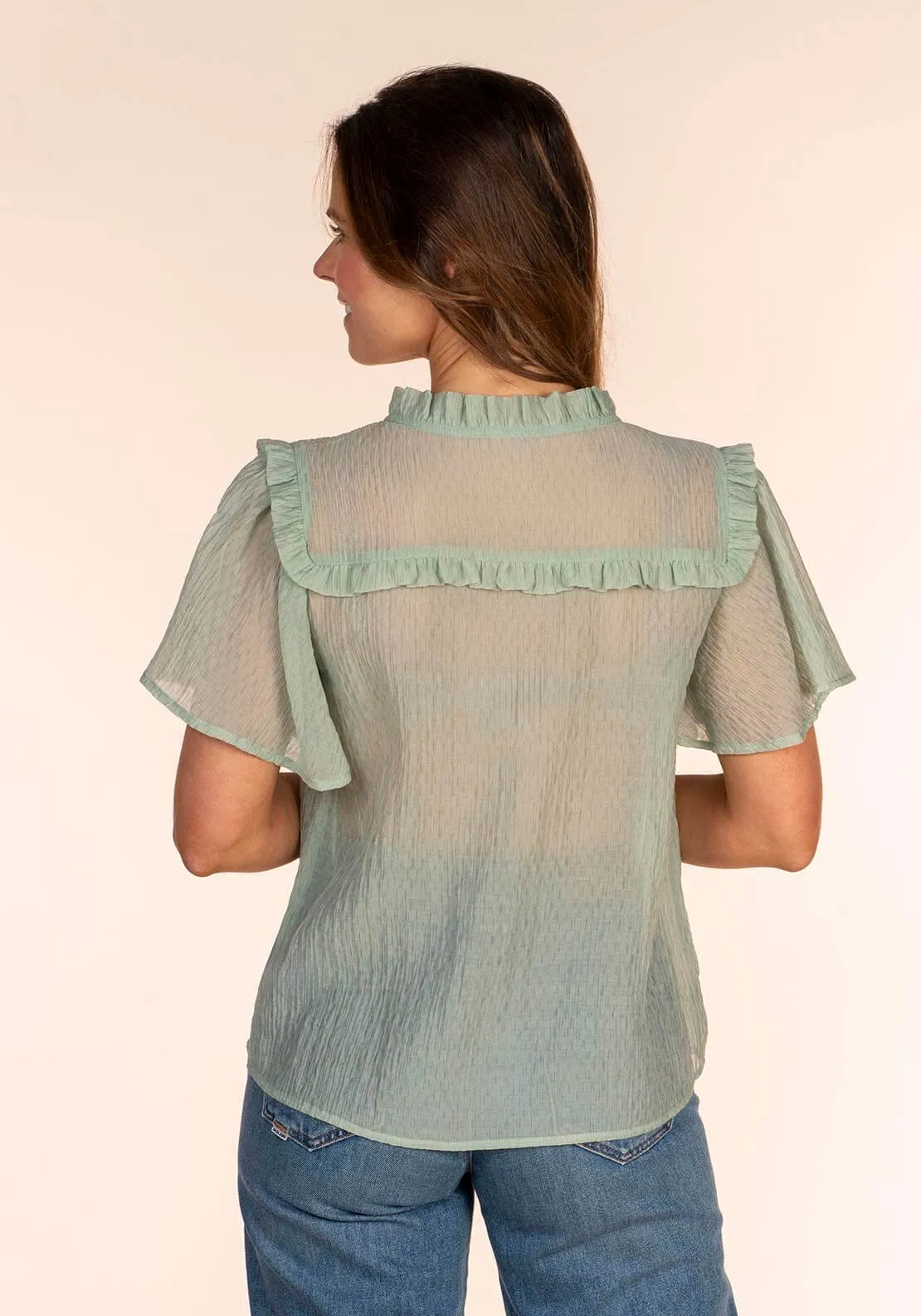 Textured Top - Green