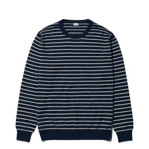 The Cashmere Edward - Navy/Cream