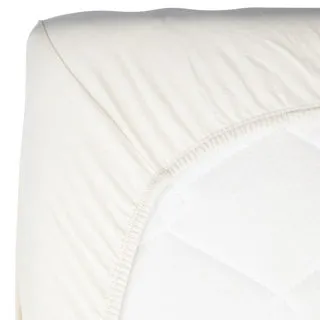 Timbooo fitted sheet Bamboo 60x120cm | Daisy White