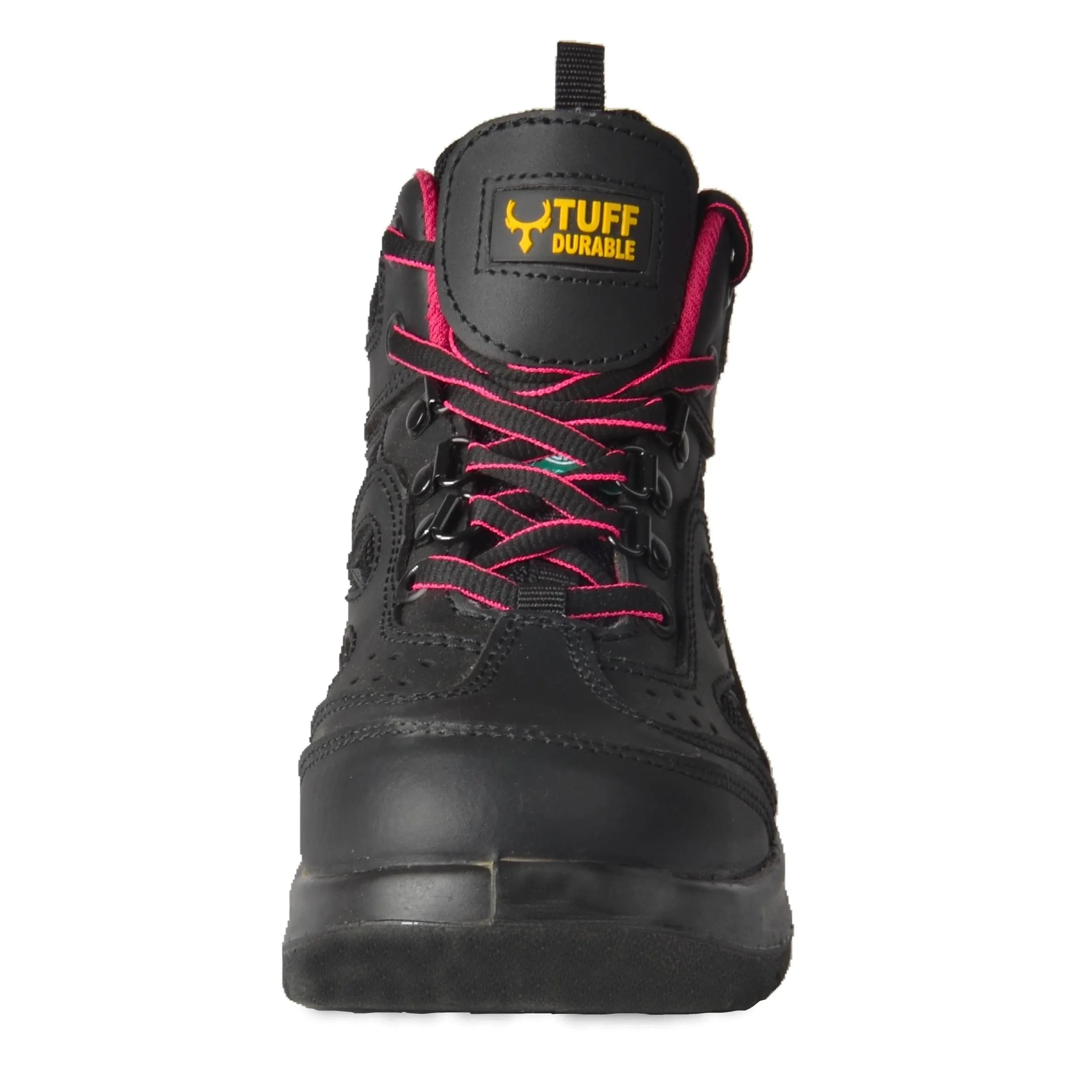 Tuff & Durable® - Work Boots with Steel Toe & Plate | Black