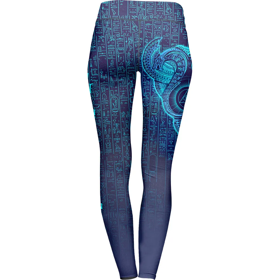 Uraeus Leggings - Electric Edition