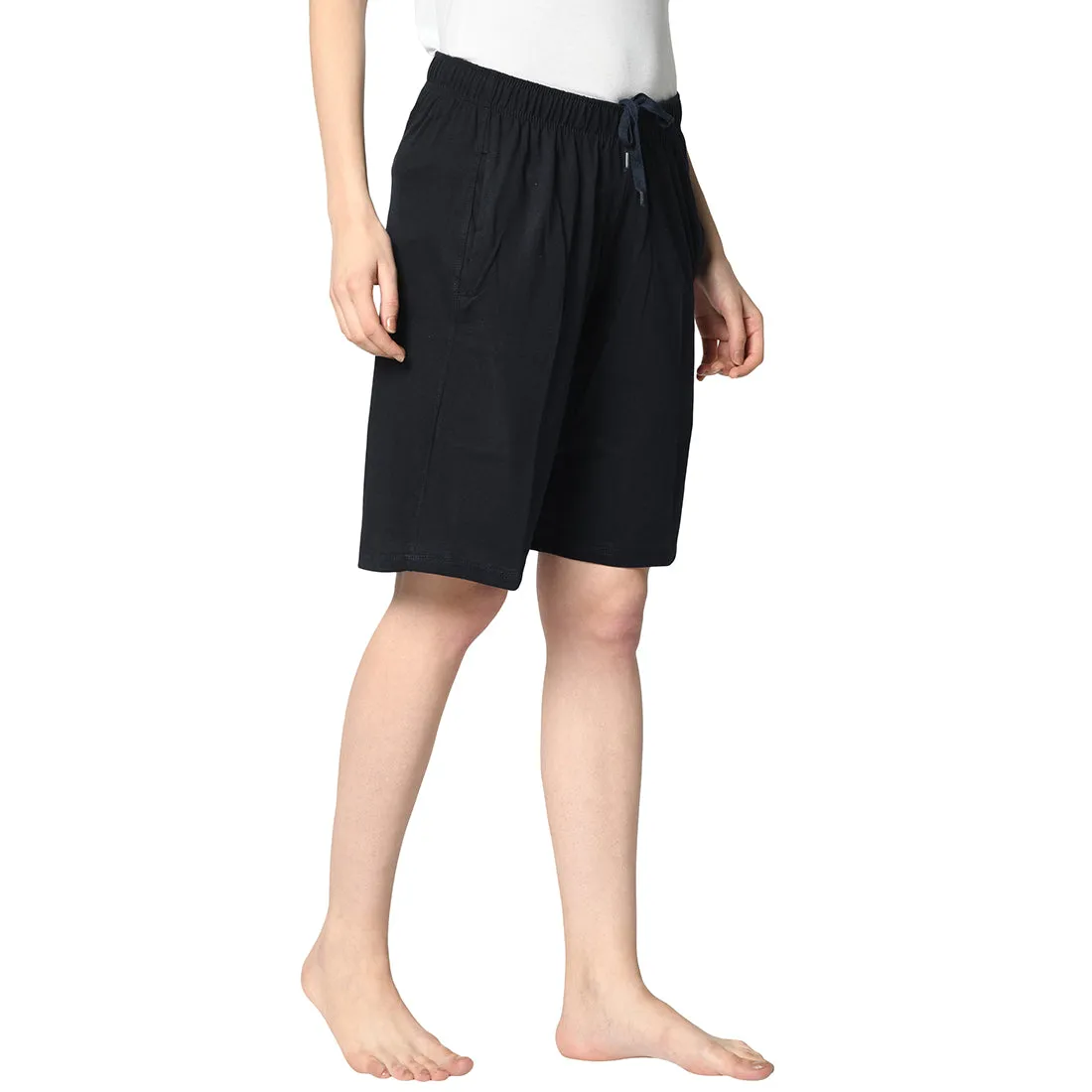 Vimal Jonney Blue Shorts For Women's